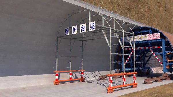 洛宁县隧道施工动画制作公司 - 隧道施工工艺和施工方法 - 隧道施工汇报动画视频 - bim 工程施工动画